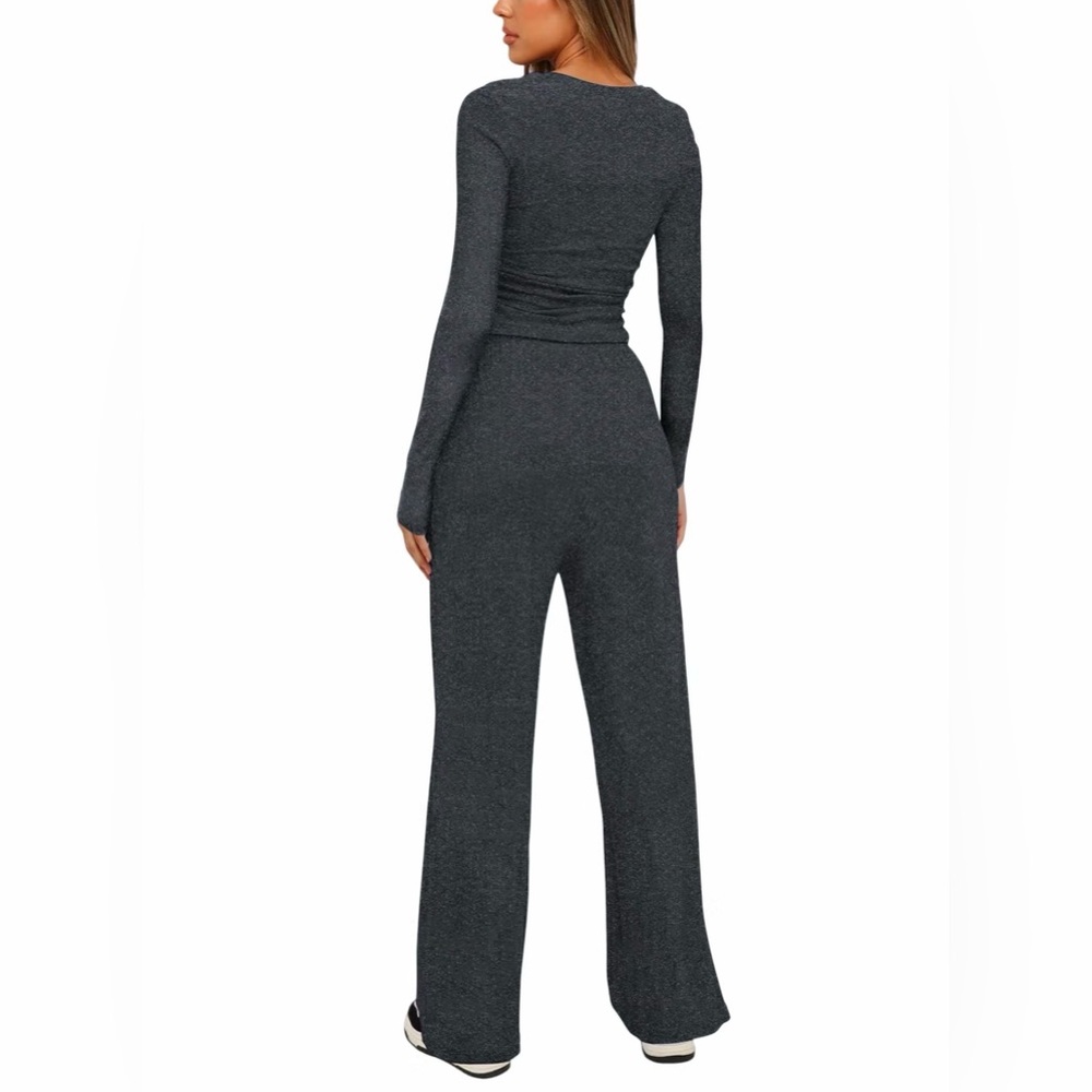 Women's Gray loungewear set New Boutique - Picture 2 of 3